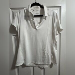 Adidas Women's Classic White Golf Polo